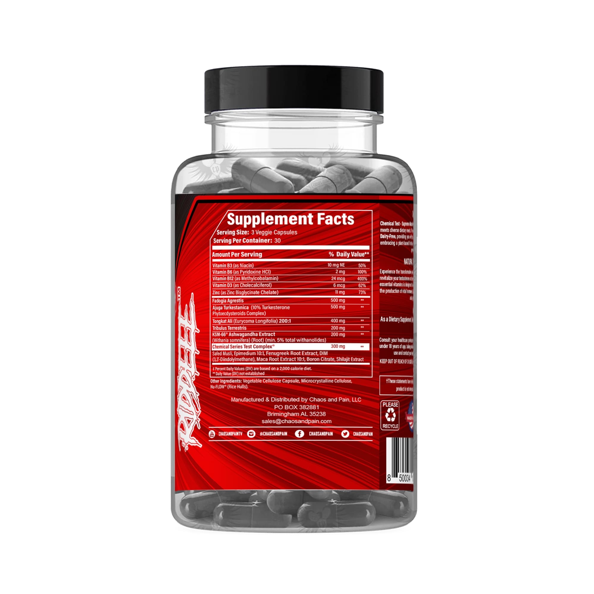 Chemical Test - Supreme Muscle Amplifier SF