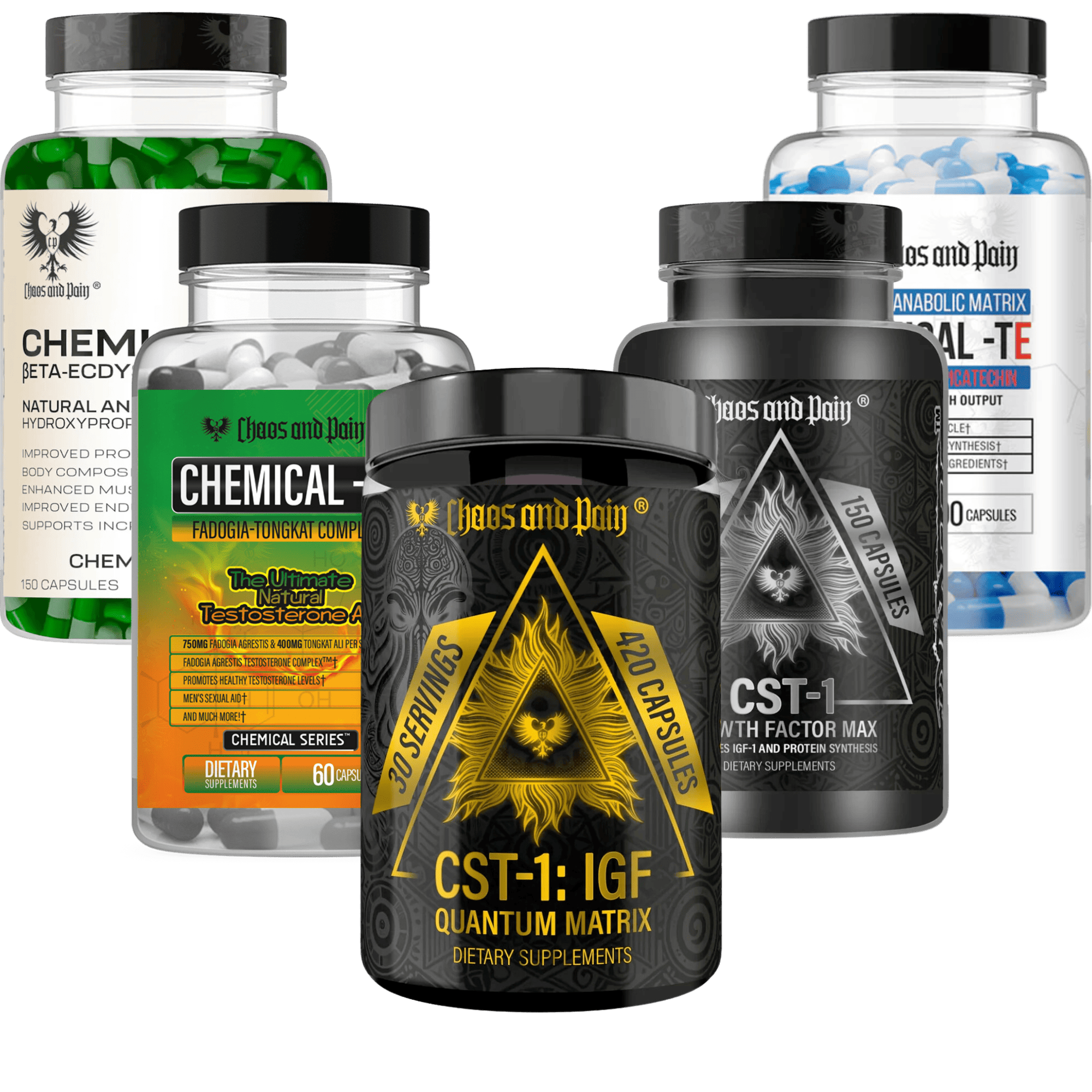 all in one natural muscle builder pack