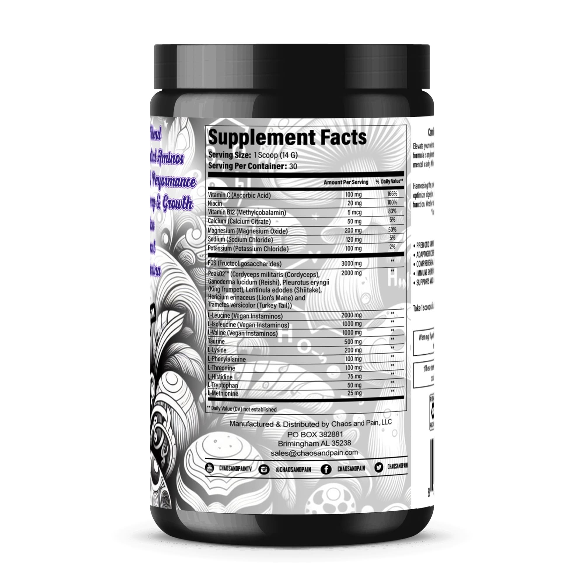 supplement facts syn can