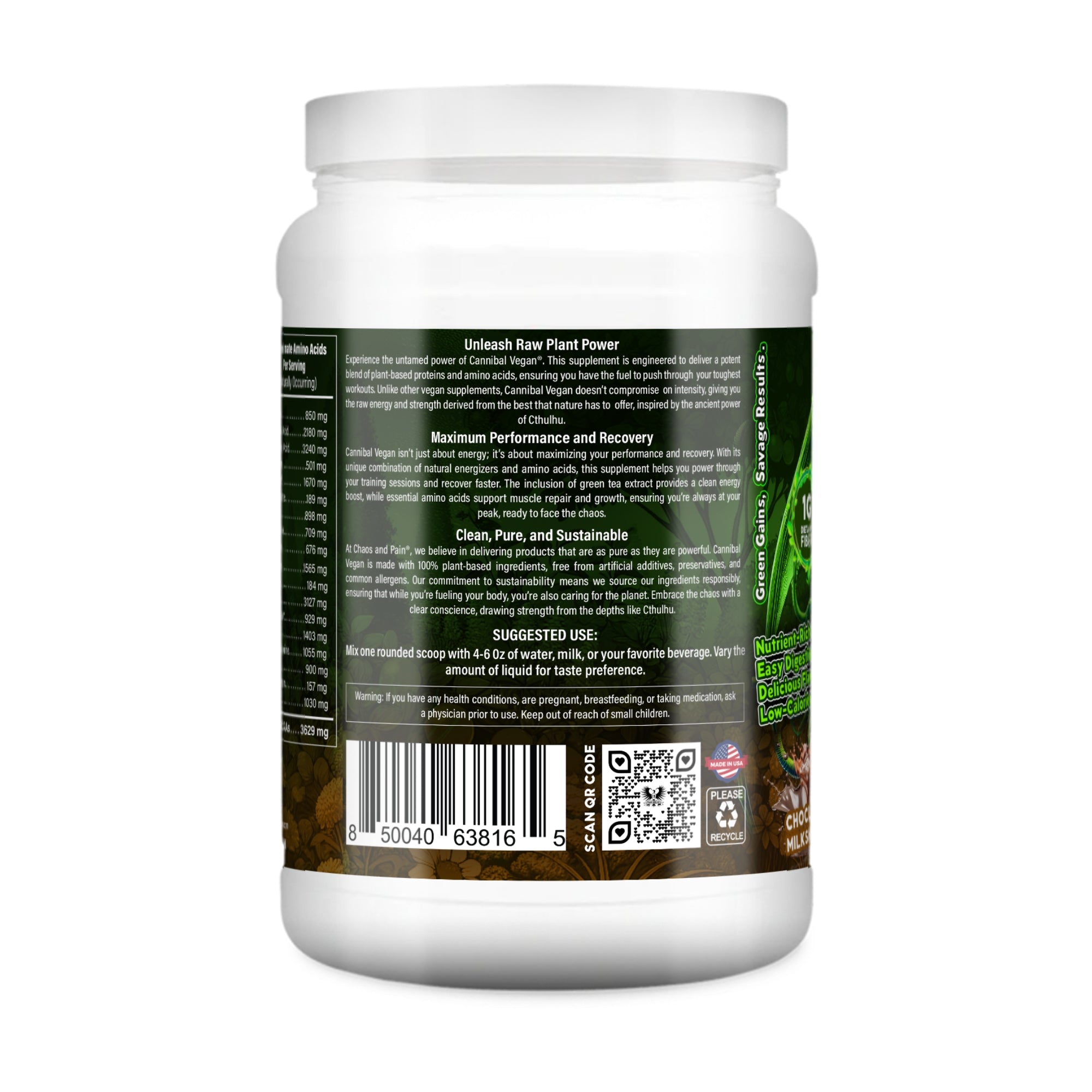 Cannibal Vegan - Premium Protein Blend